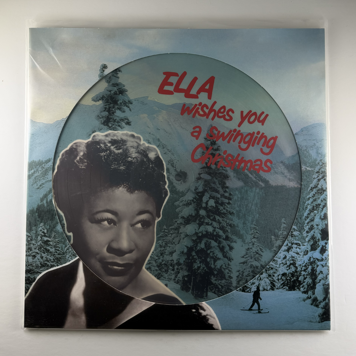 Ella Fitzgerald "Ella Wishes You A Swinging Christmas" [Picture Disc] [Import] LP