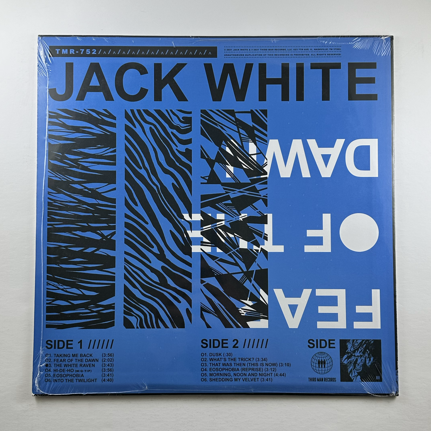 Jack White "Fear Of The Dawn" [Indie Exclusive] LP