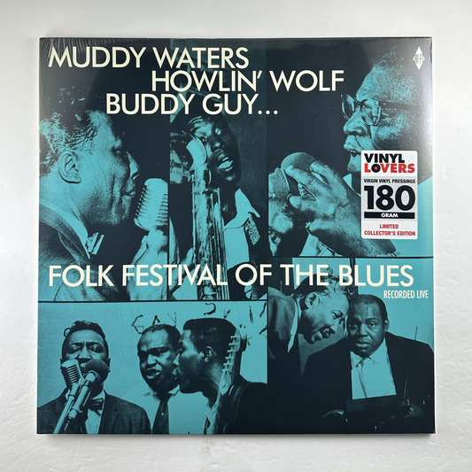 Various "Folk Festival Of The Blues With Muddy Waters, Howlin Wolf, Buddy Guy, Sonny Boy Williamson, Willie Dixon" [Import] LP