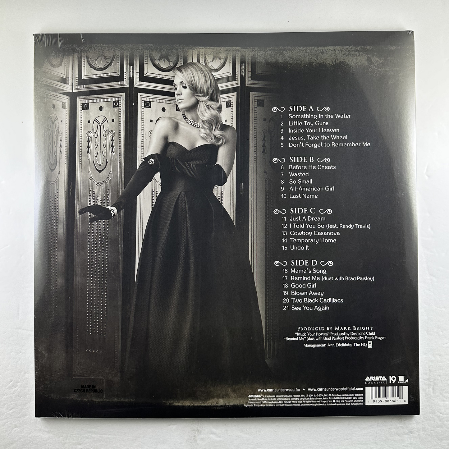 Carrie Underwood "Greatest Hits: Decade #1" 2xLP