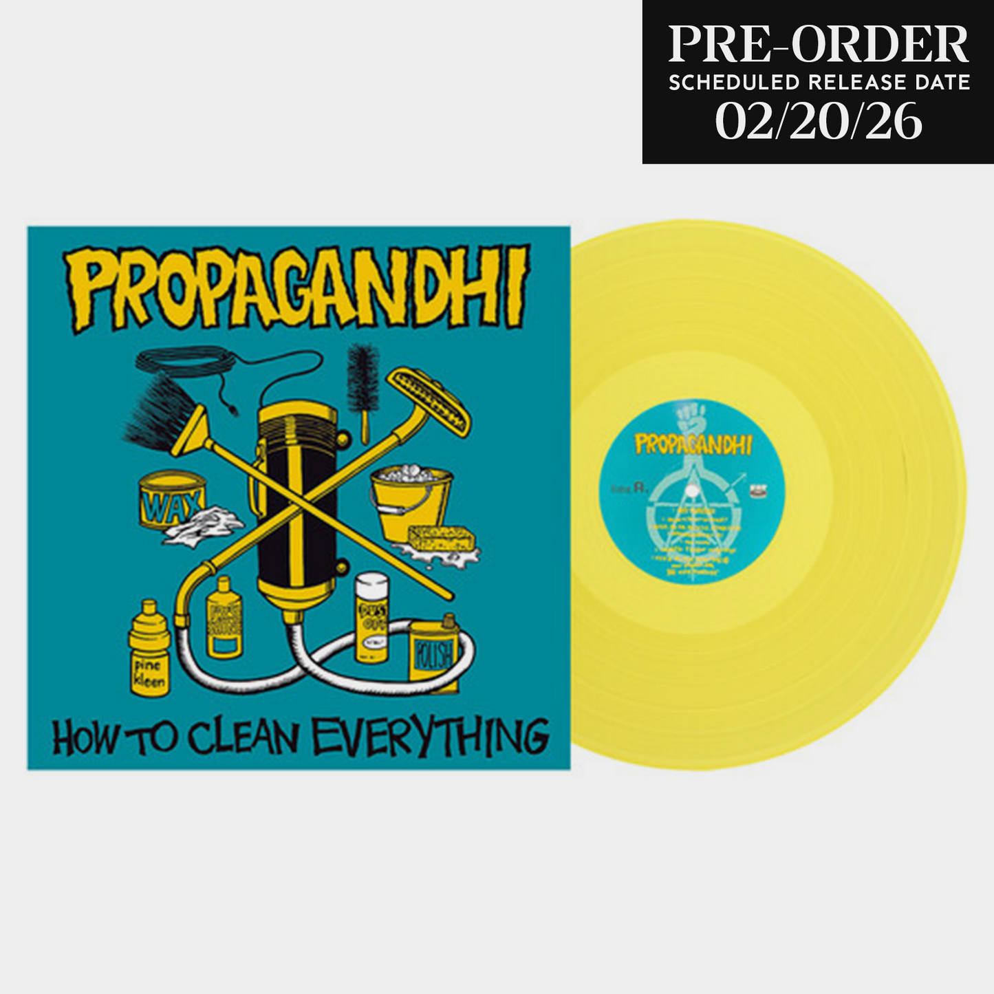 Propagandhi "How to Clean Everything" [Indie Exclusive] LP
