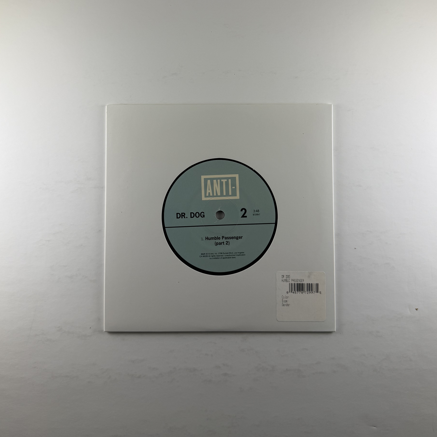 Dr. Dog "Humble Passenger" [7"]