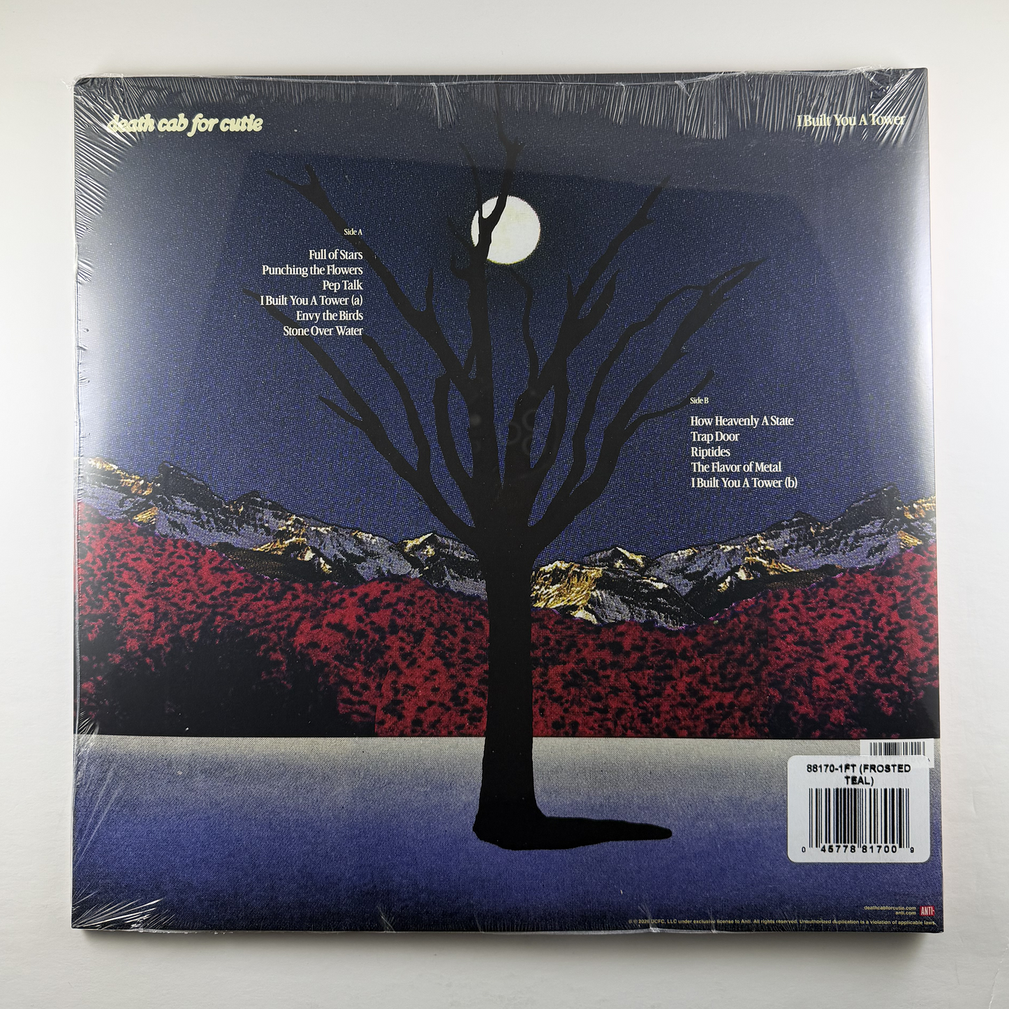 Death Cab for Cutie "I Built You A Tower" [Indie Exclusive] LP