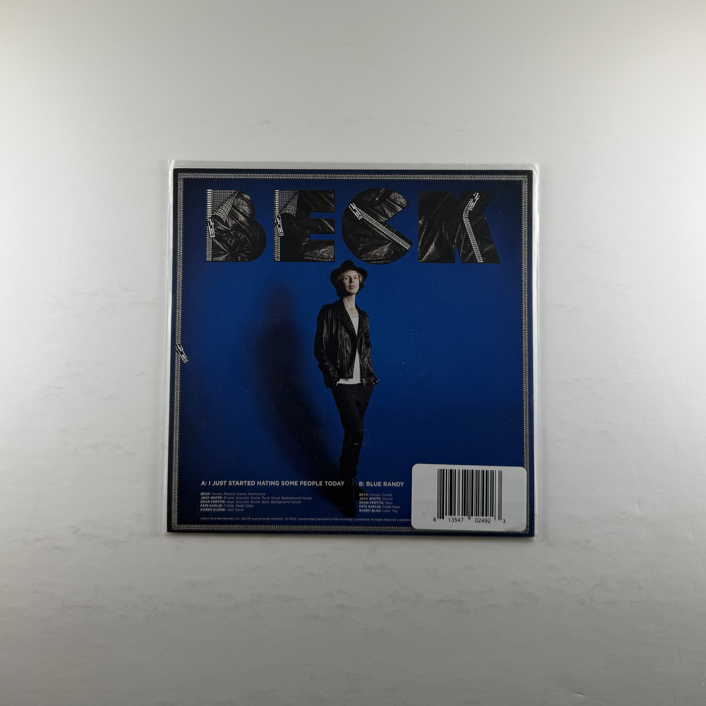 Beck "I Just Started Hating Some People Today / Blue Randy" [7"]