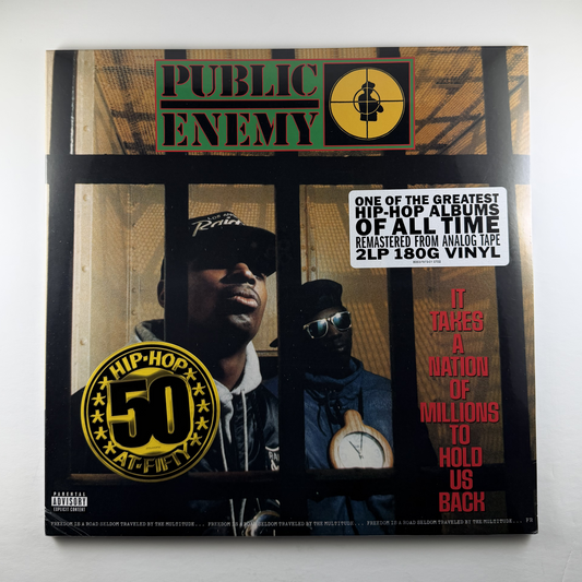 Public Enemy "It Takes A Nation Of Millions To Hold Us Back" [35th Anniversary] 2xLP