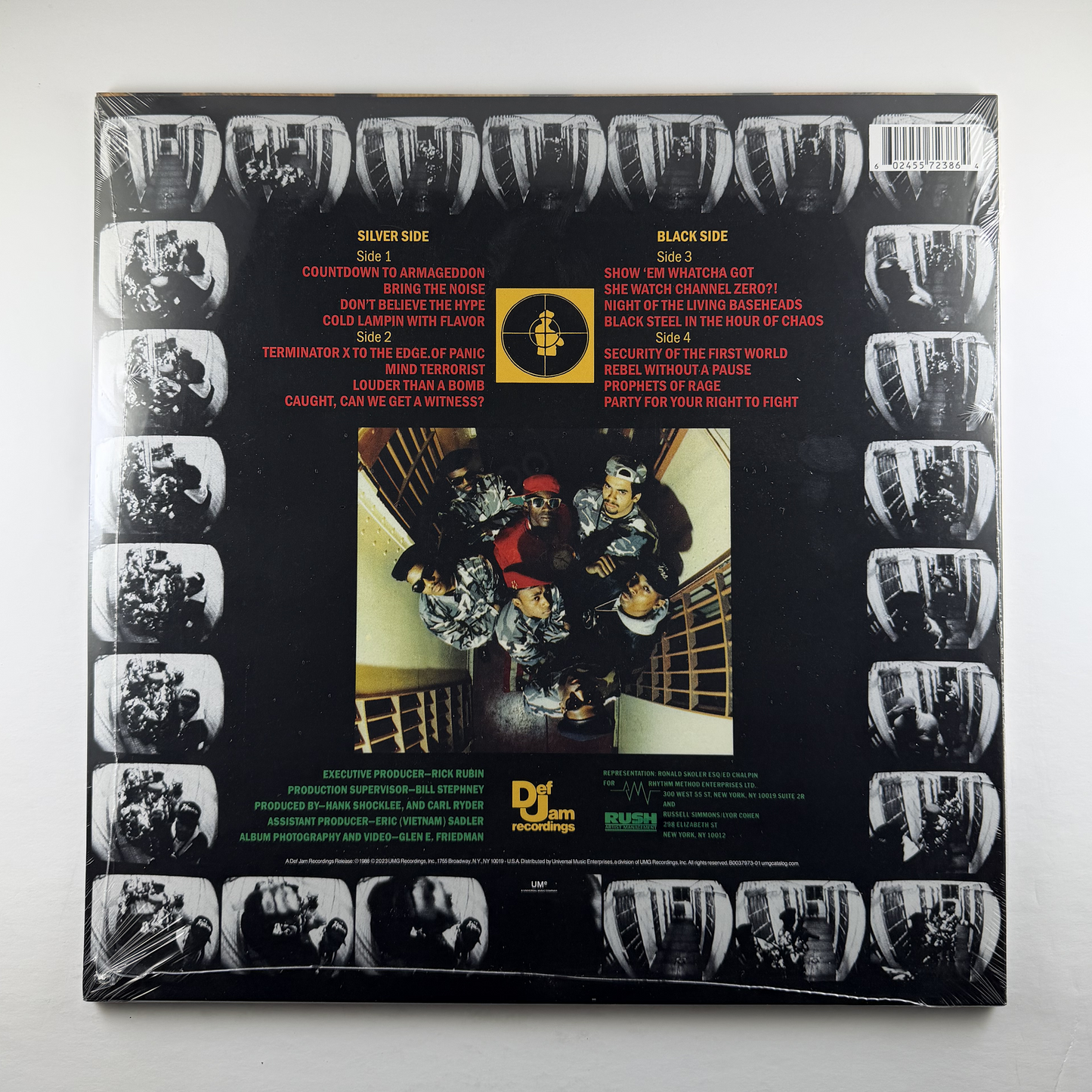 Public Enemy "It Takes A Nation Of Millions To Hold Us Back" [35th Anniversary] 2xLP