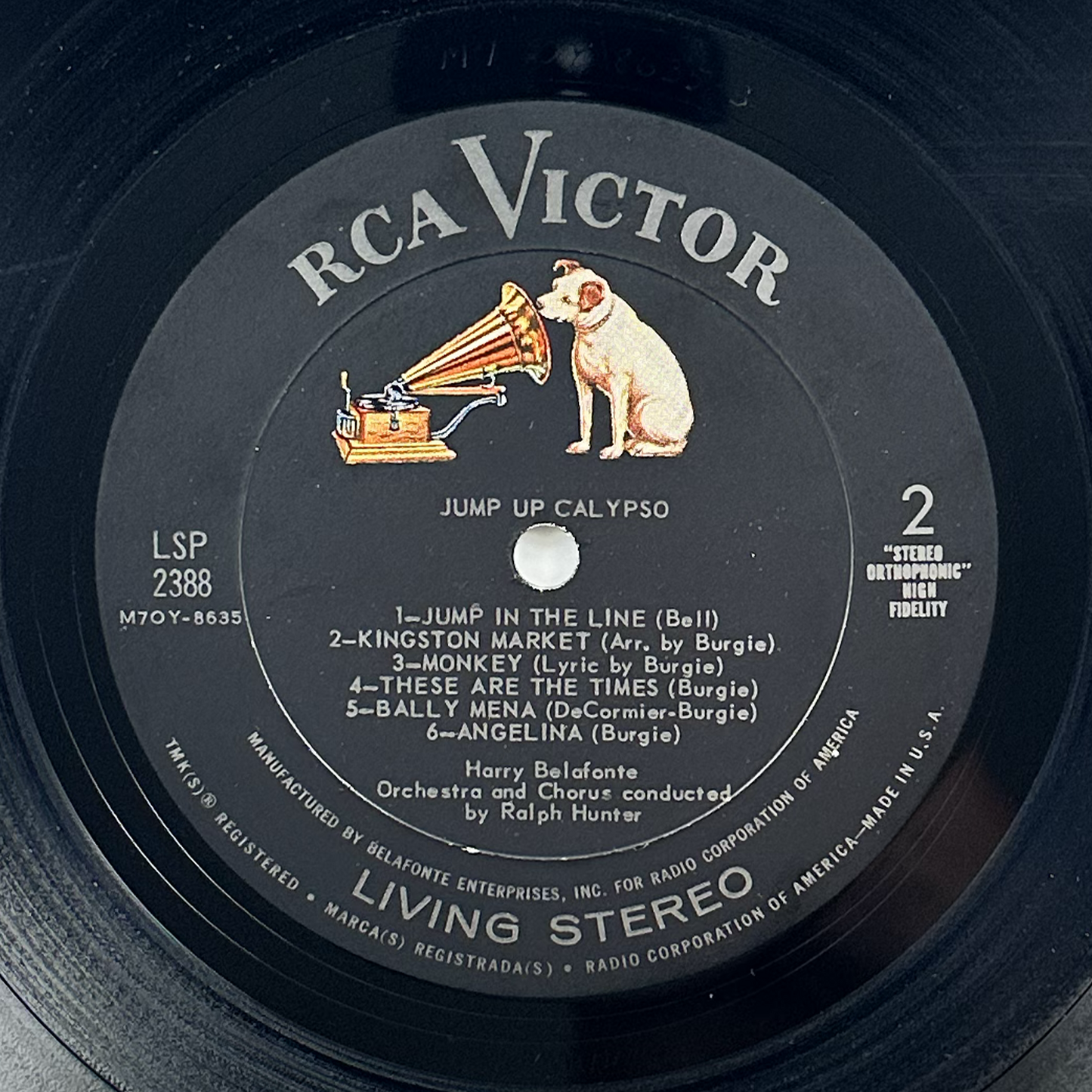 Pre-Owned :: Harry Belafonte "Jump Up Calypso" LP