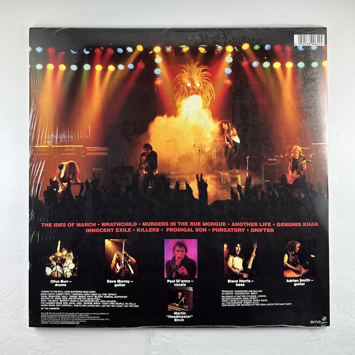 Iron Maiden "Killers" LP