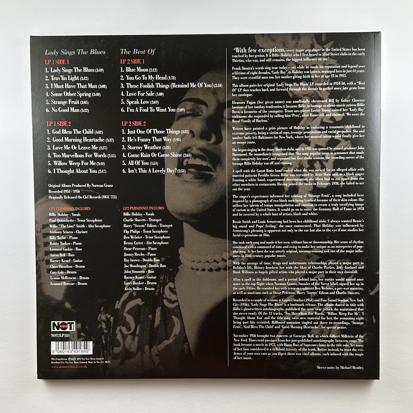 Pre-Owned :: Billie Holiday "Lady Sings The Blues" [Import] 2xLP