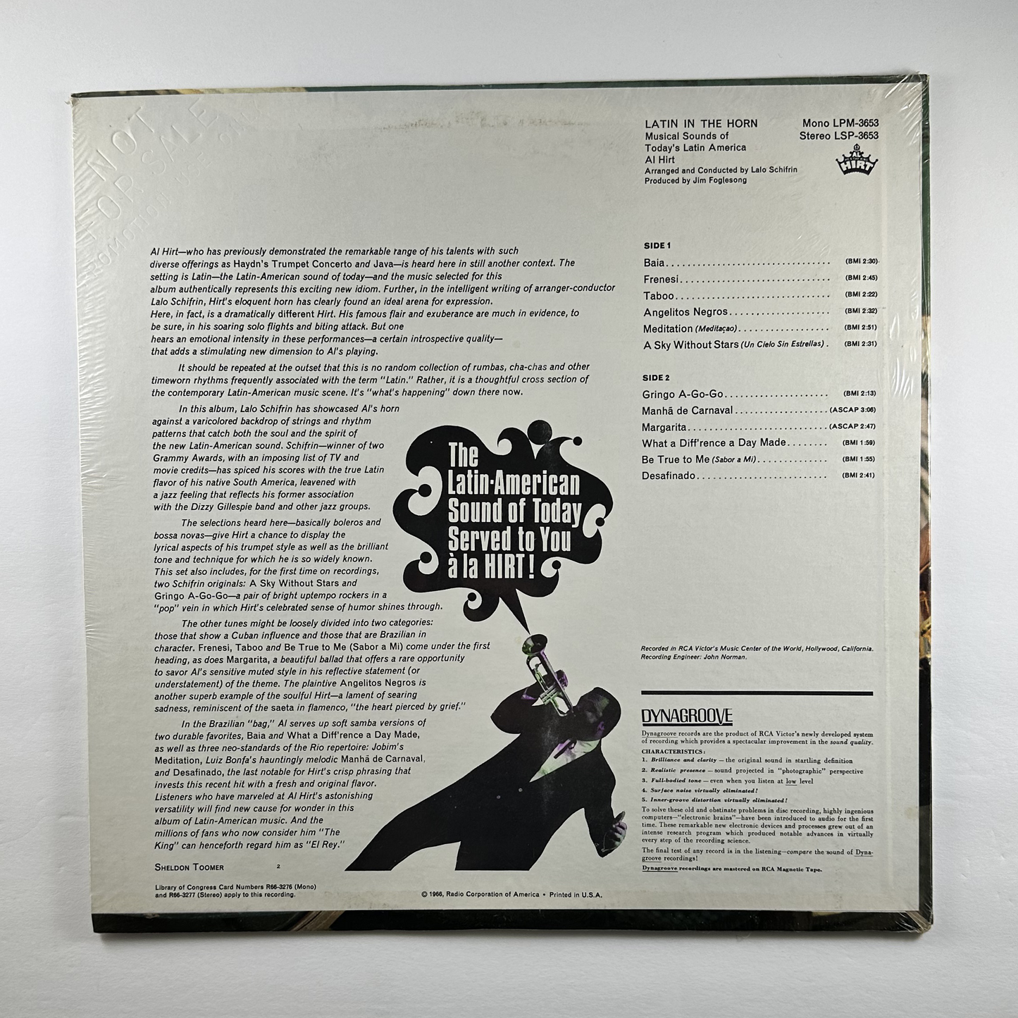 Pre-Owned :: Al Hirt "Latin In The Horn" [Promo] [Sealed] LP