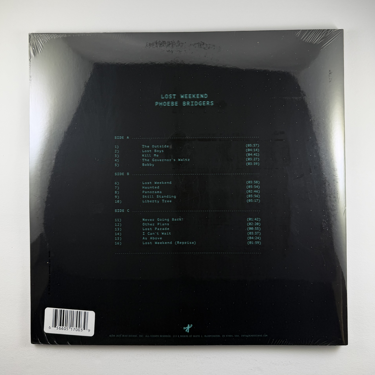 Phoebe Bridgers "Lost Weekend" 2xLP