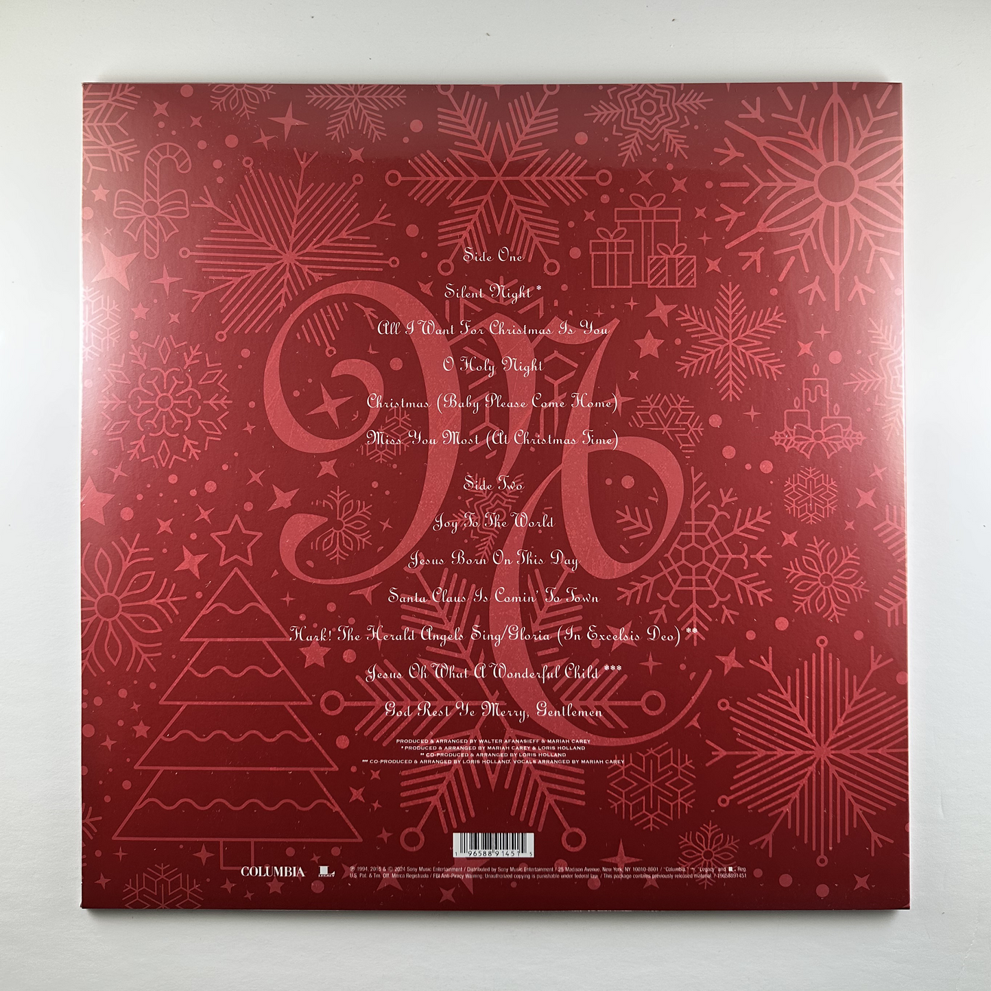 Mariah Carey "Merry Christmas" [30th Anniversary] [Picture Disc] LP