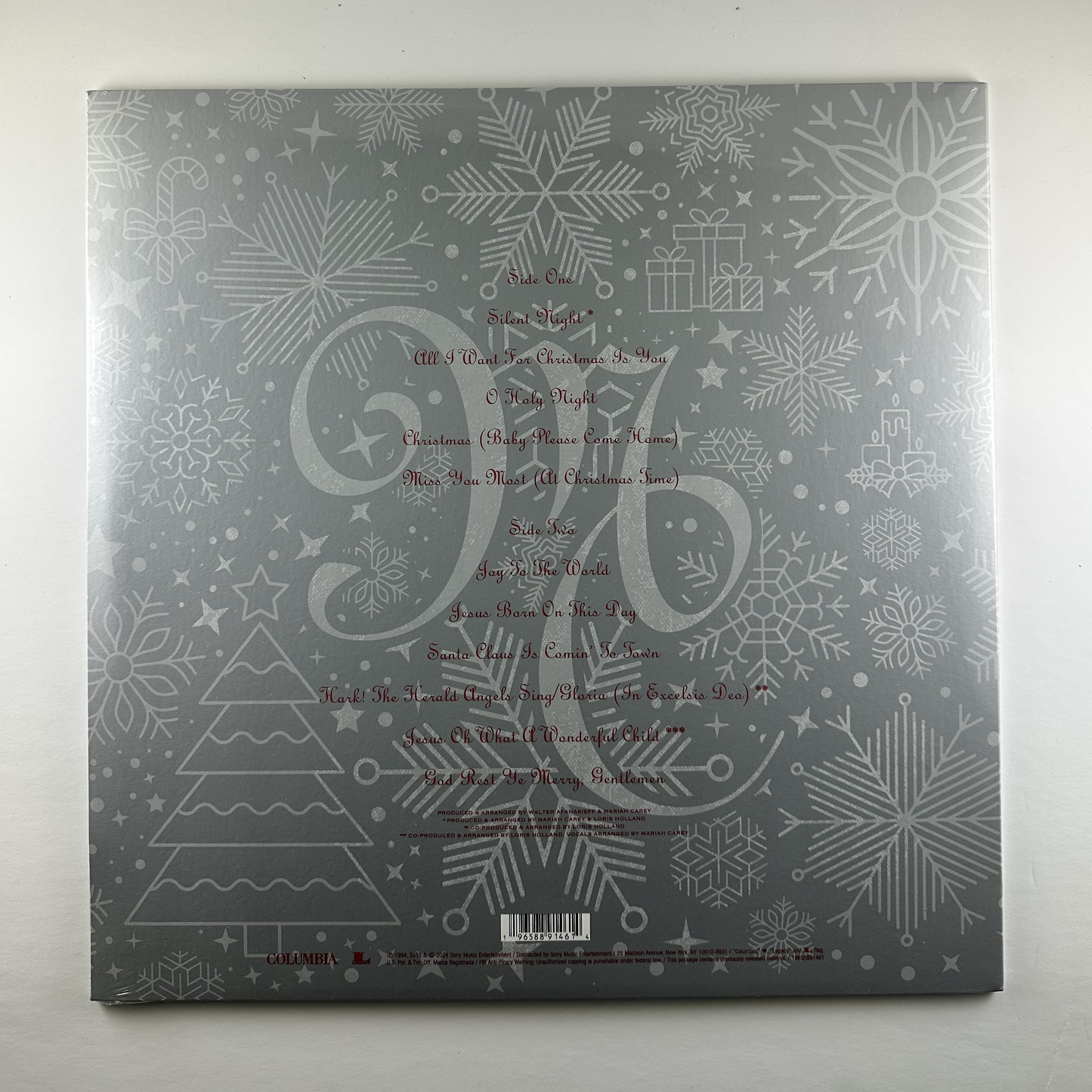 Mariah Carey "Merry Christmas" [30th Anniversary] [Zoetrope Edition] LP