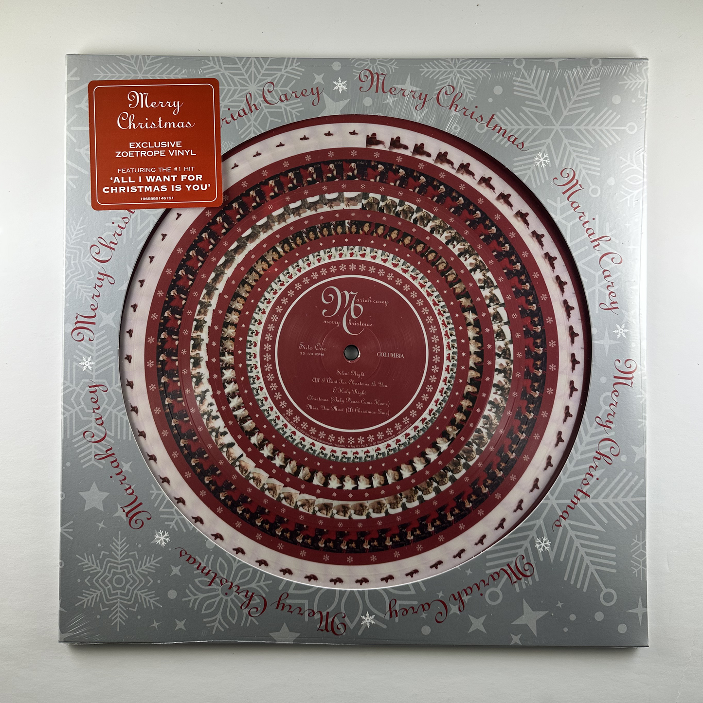 Mariah Carey "Merry Christmas" [30th Anniversary] [Zoetrope Edition] LP