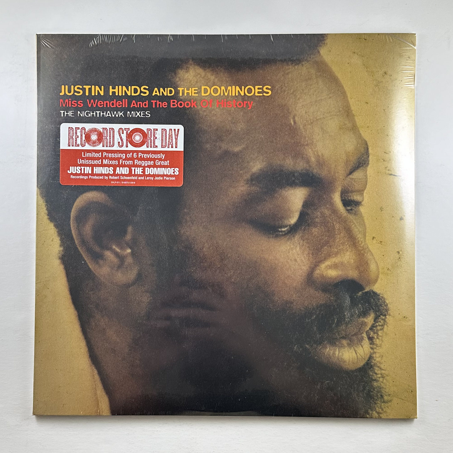 Justin Hinds & The Dominoes "Miss Wendell And The Book Of History" LP