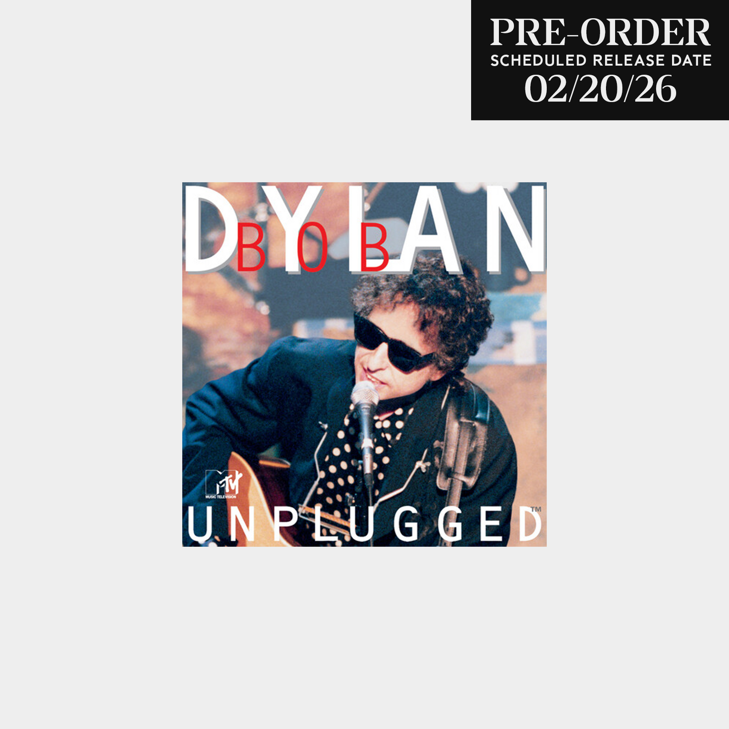 Bob Dylan "Mtv Unplugged" 2xLP