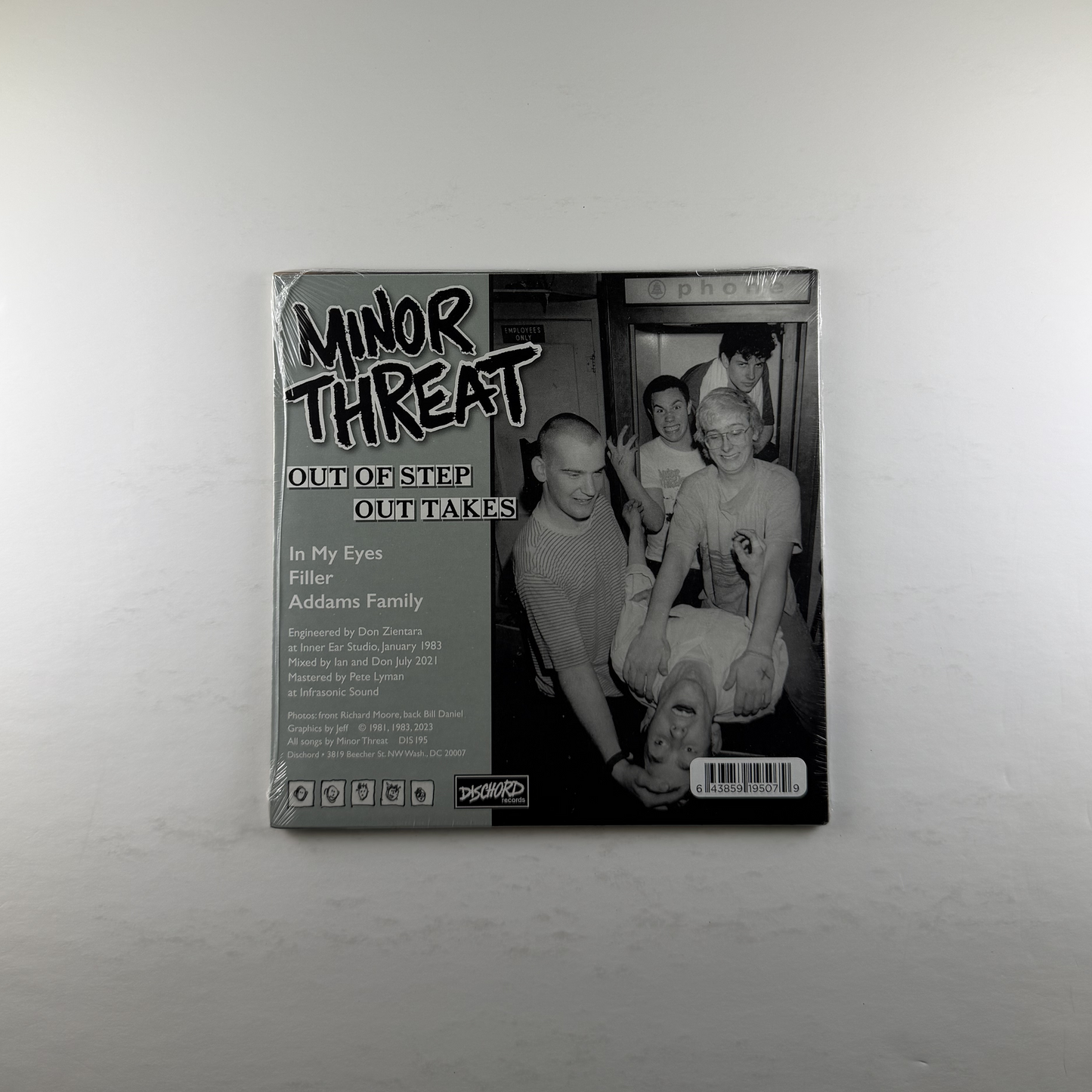 Minor Threat "Out Of Step Outtakes" [7"]