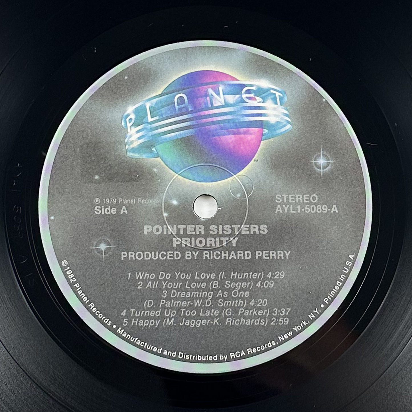 Pre-Owned :: Pointer Sisters "Priority" LP