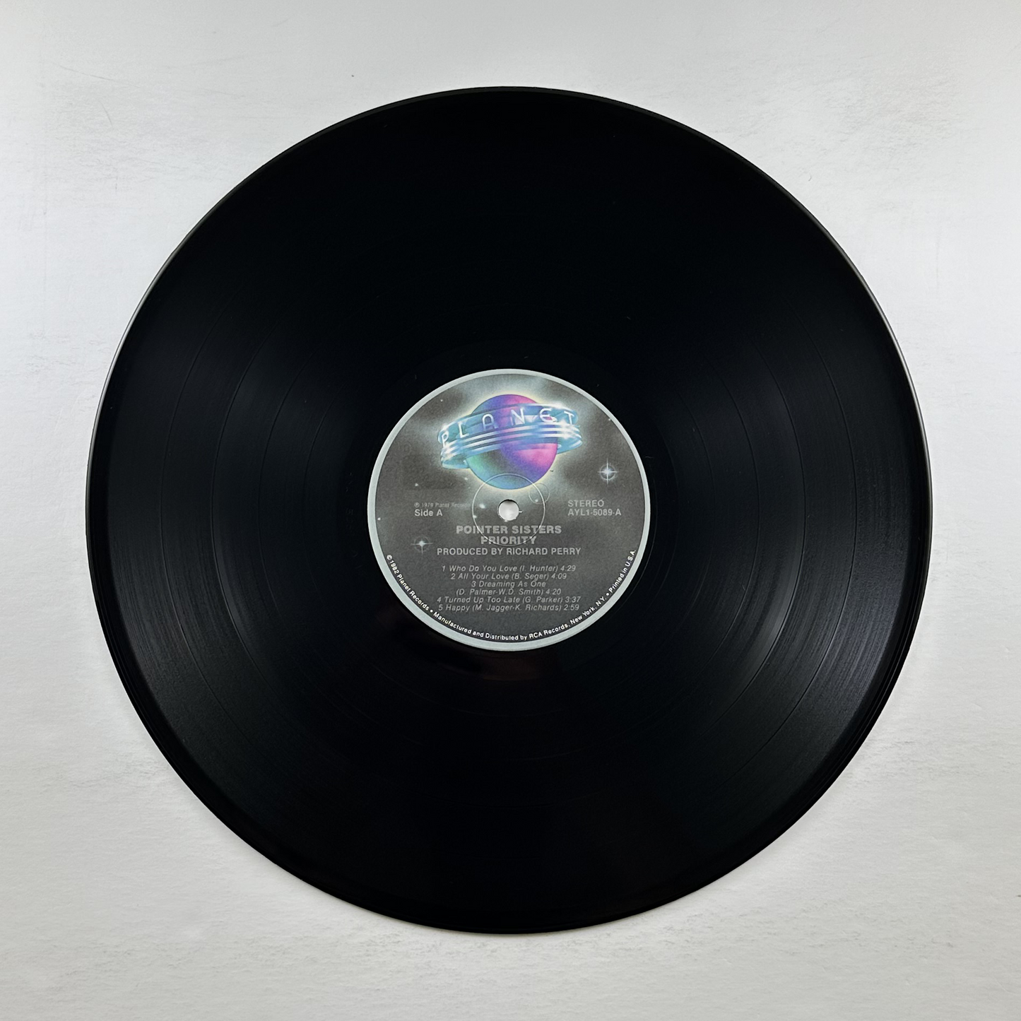 Pre-Owned :: Pointer Sisters "Priority" LP