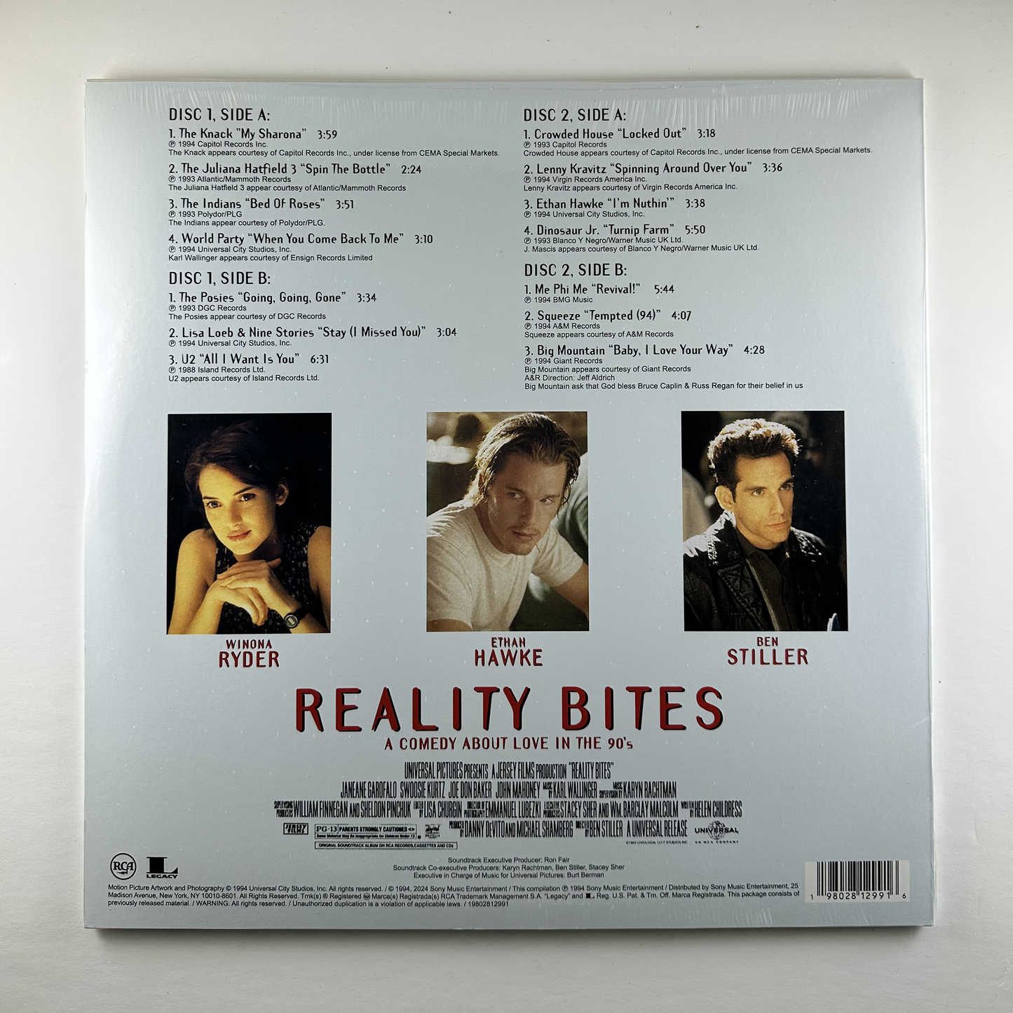 Various "Reality Bites (Original Soundtrack)" [30th Anniversary] LP