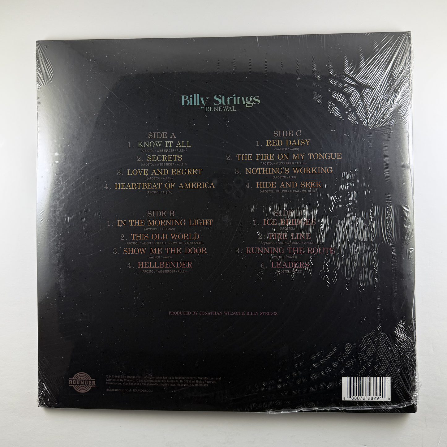 Billy Strings "Renewal" 2xLP