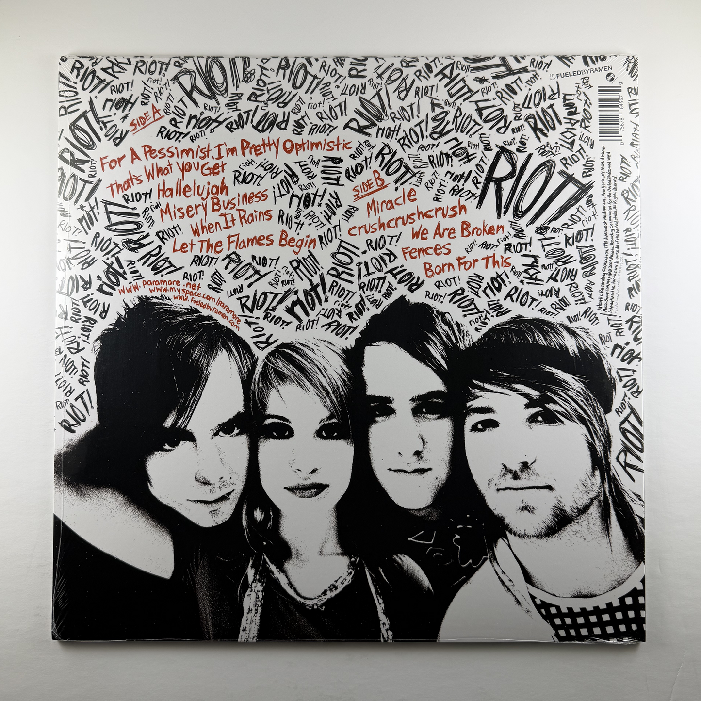 Paramore "Riot!" [25th Anniversary] LP