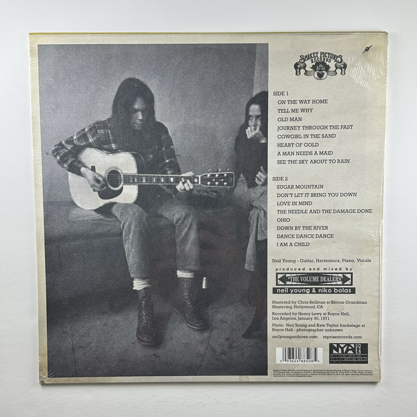 Neil Young "Royce Hall 1971" LP