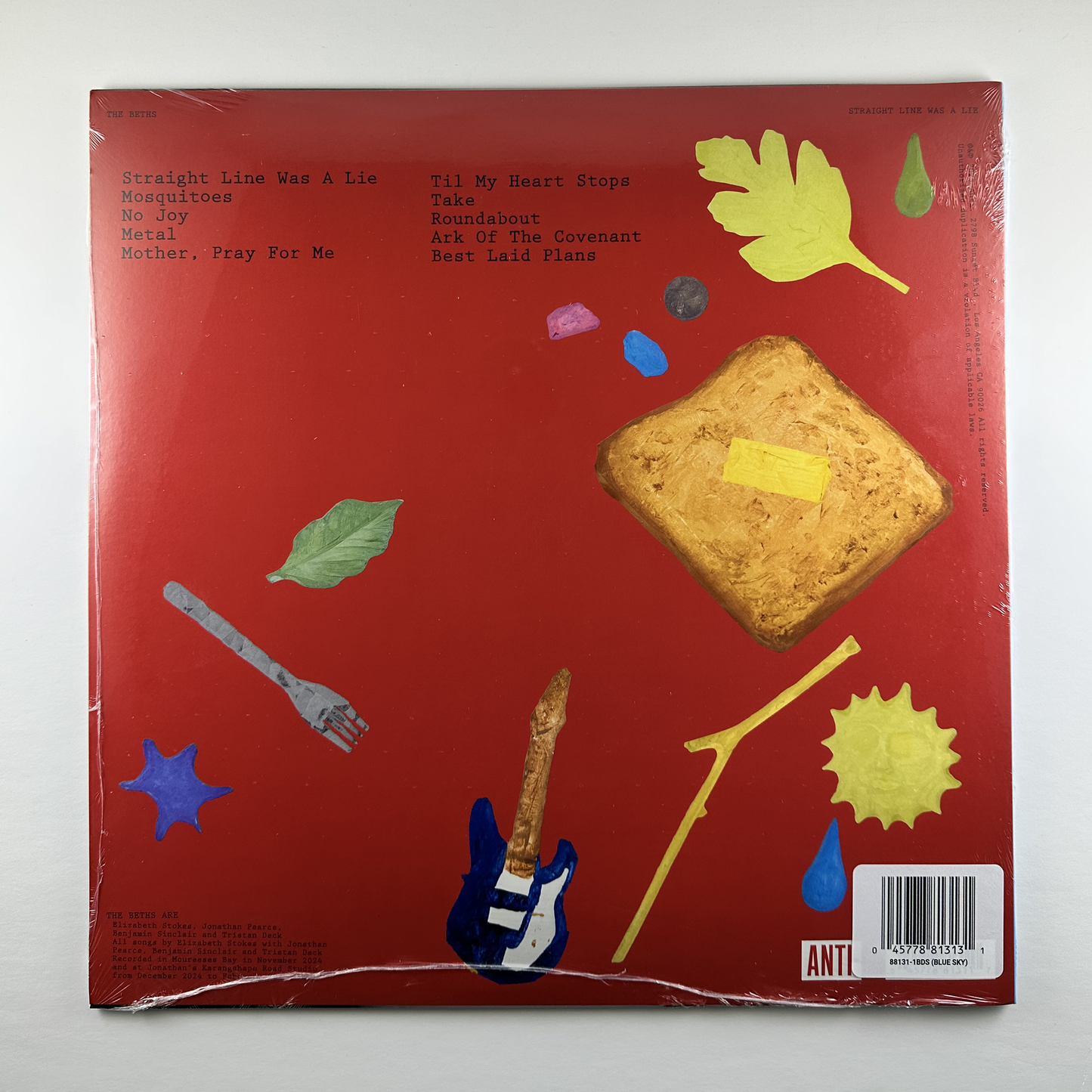 Beths, The "Straight Line Was a Lie" [Indie Exclusive] LP