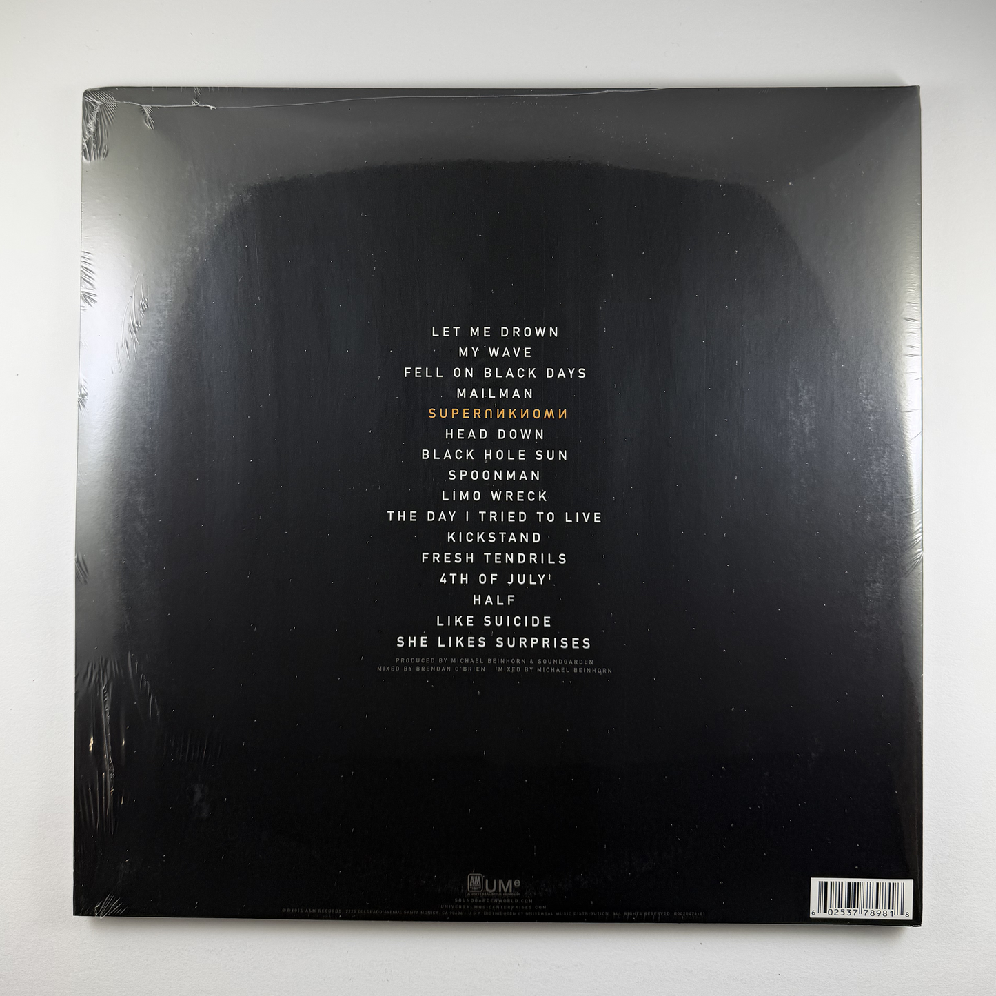Soundgarden "Superunknown" 2xLP