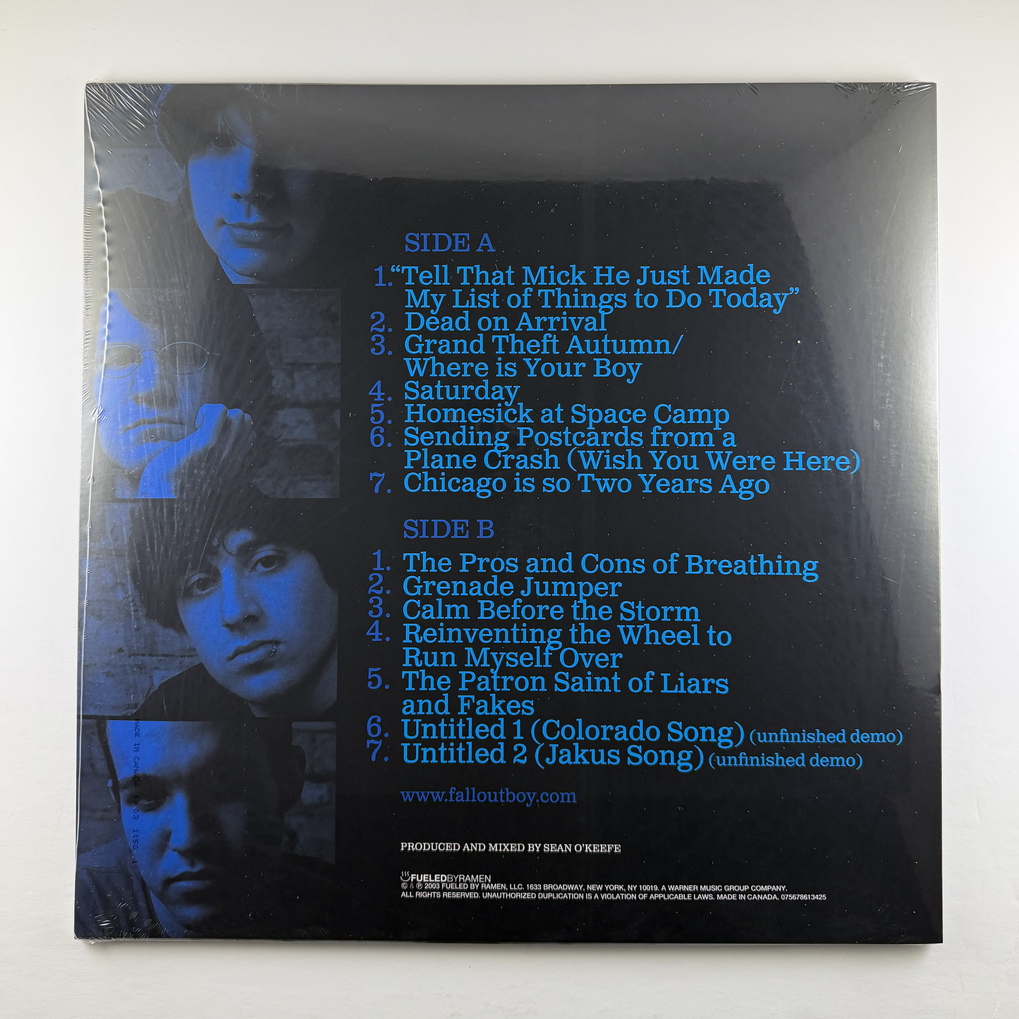 Fall Out Boy "Take This To Your Grave" [20th Anniversary] LP