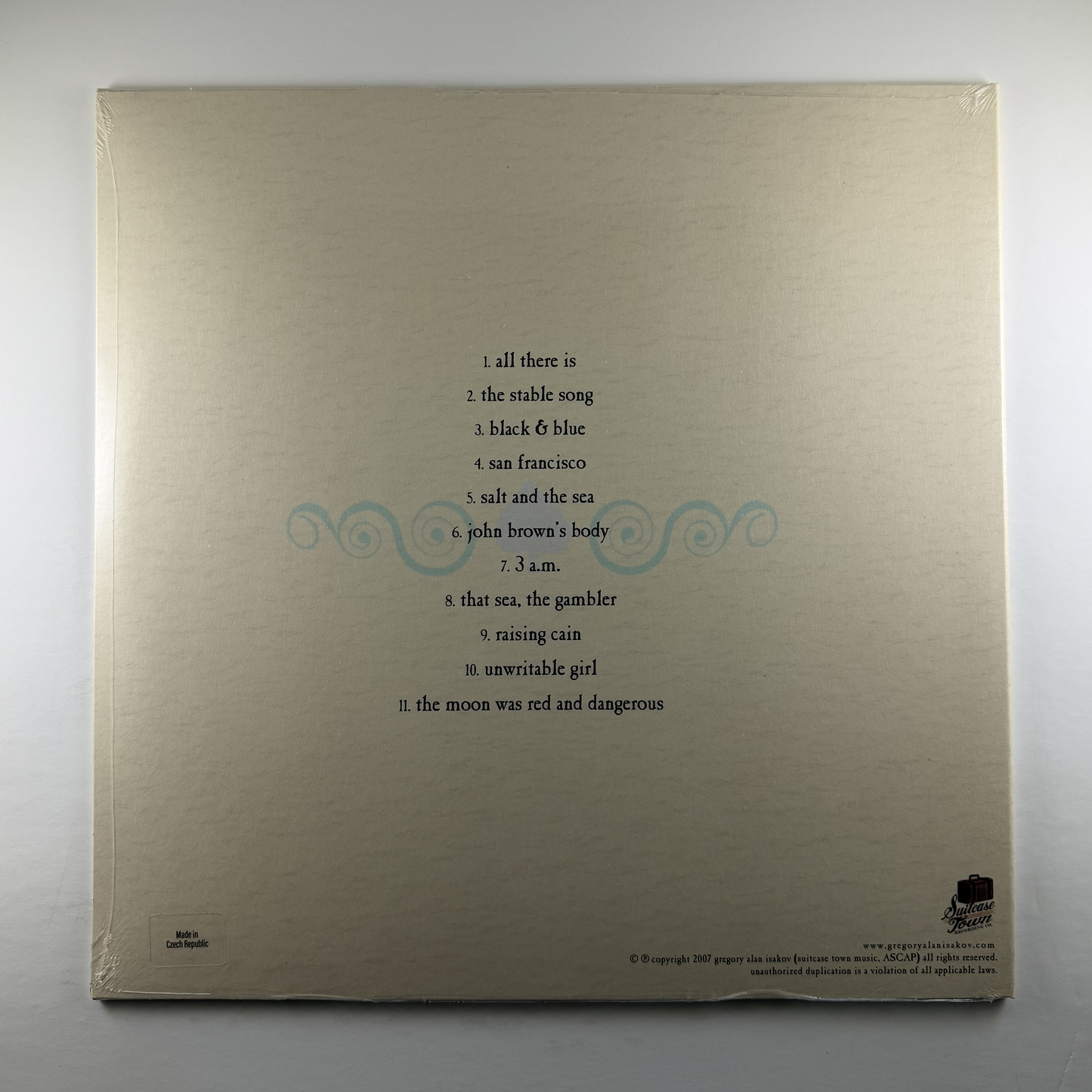 Gregory Alan Isakov "That Sea, The Gambler" [Indie Exclusive] LP