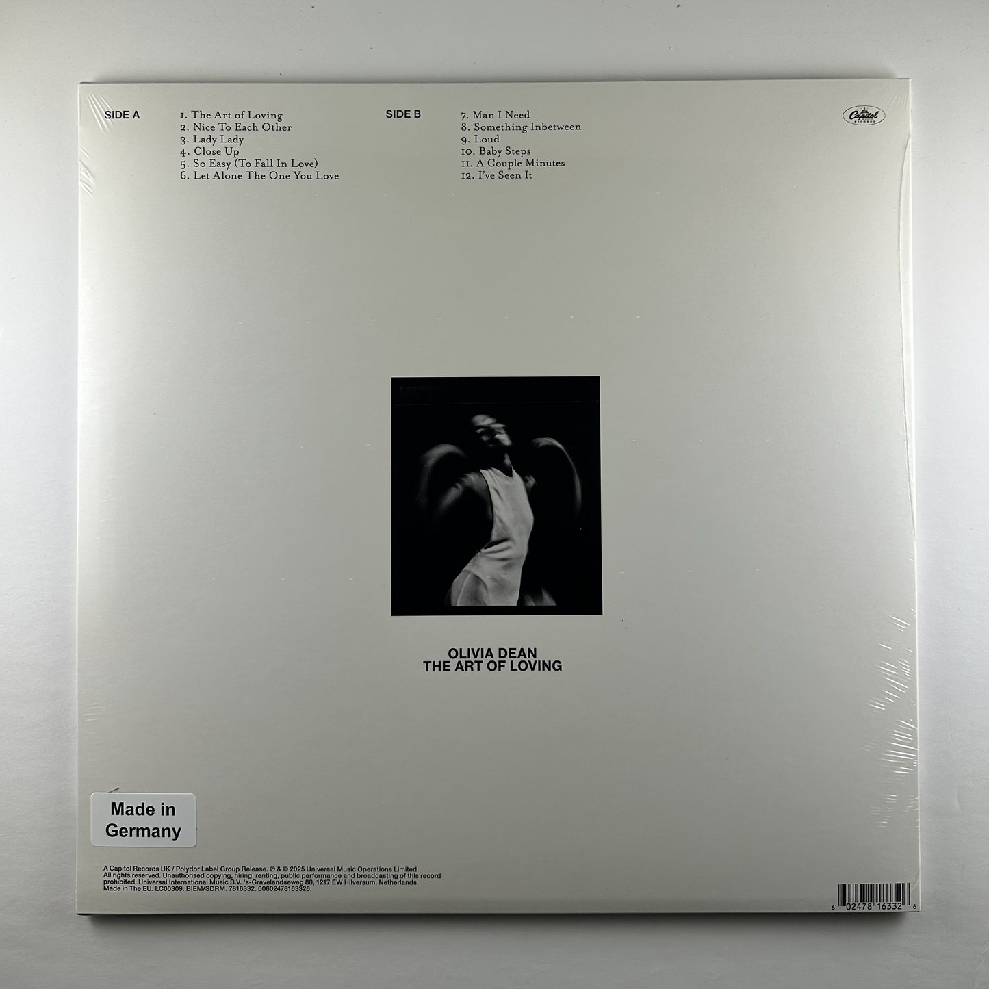 Olivia Dean "The Art Of Loving" LP
