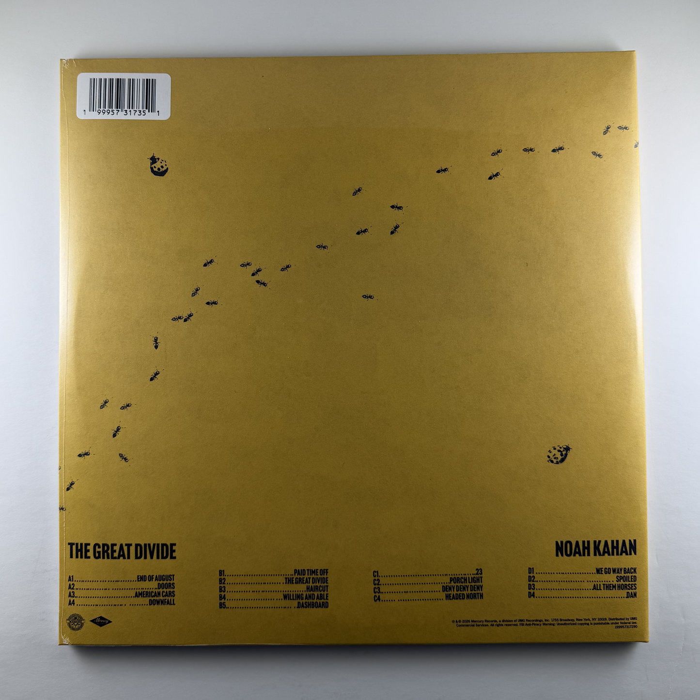 Noah Kahan "The Great Divide" [Indie Exclusive] 2xLP