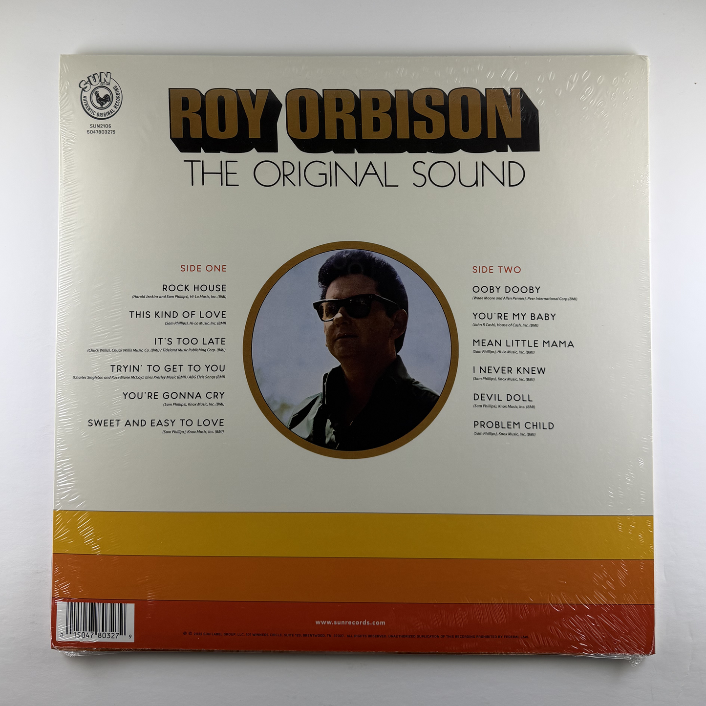 Roy Orbison "The Original Sound" [70th Anniversary] LP