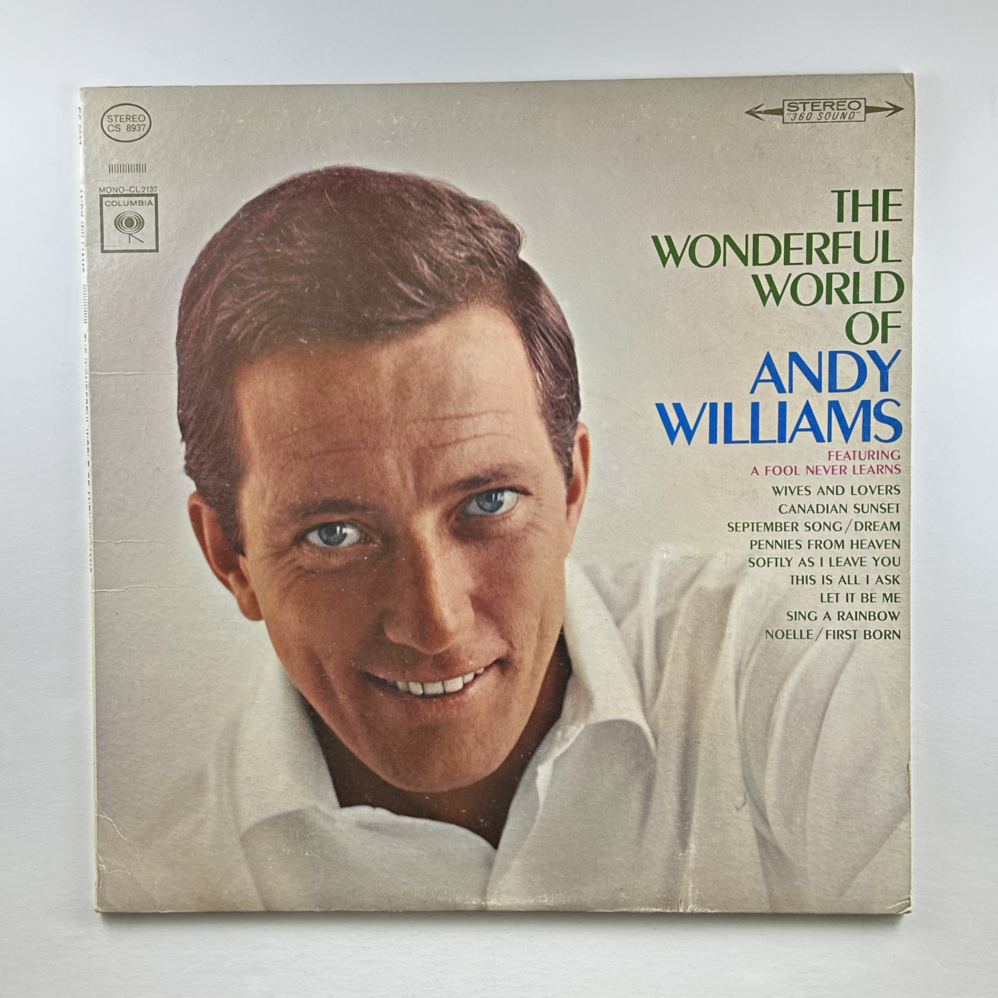 Pre-Owned :: Andy Williams "The Wonderful World Of Andy Williams" LP