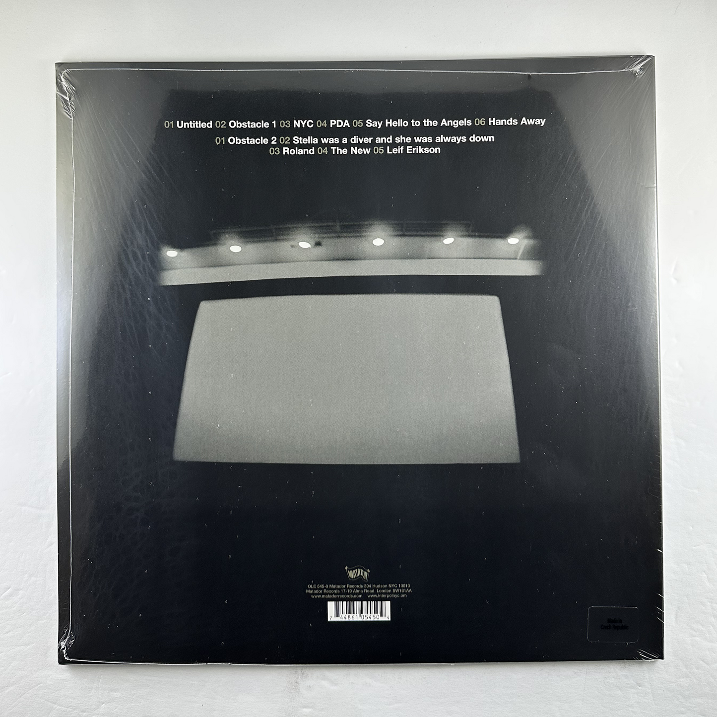 Interpol "Turn on the Bright Lights" LP
