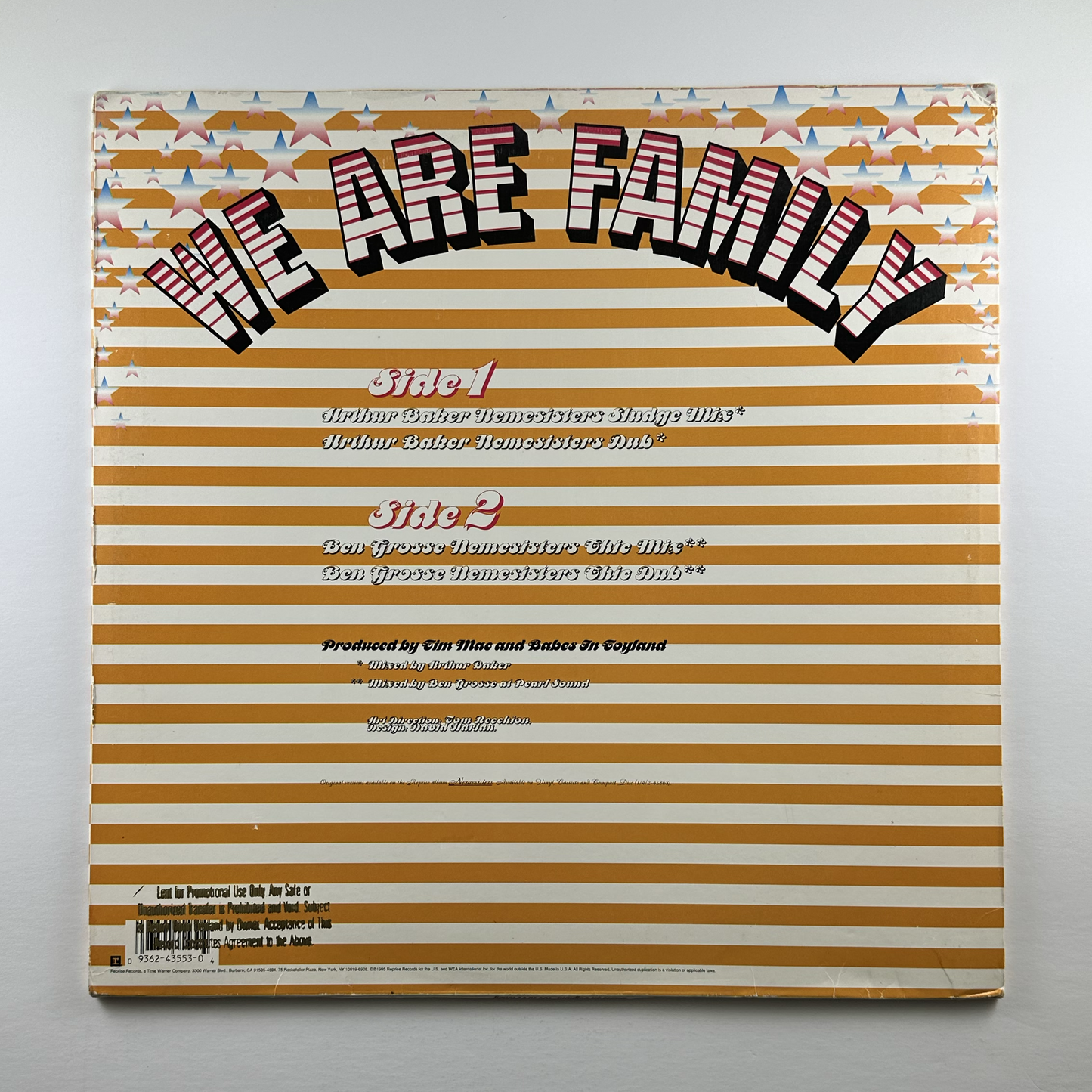 Pre-Owned :: Babes In Toyland "We Are Family" [Promo] LP