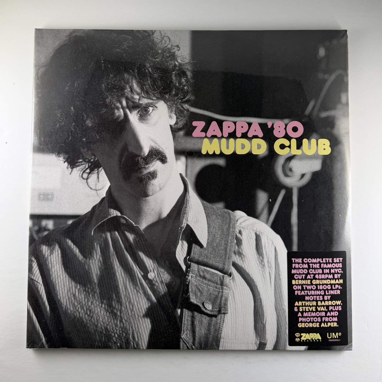 Frank Zappa "Zappa '80: Mudd Club" 2xLP